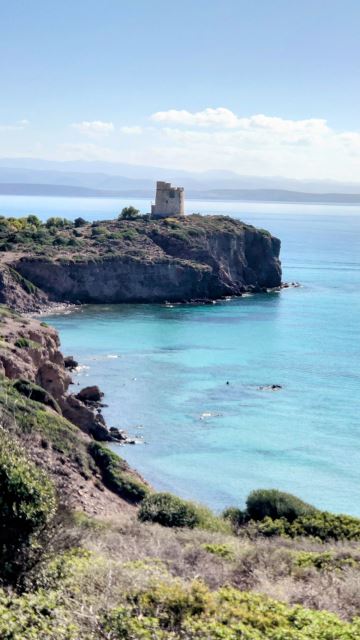 Die Küsten im süden Sardiniens