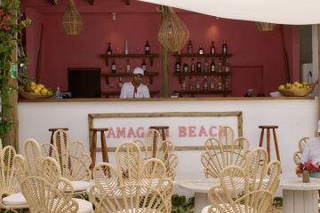 Bar im Amagali Beach Club