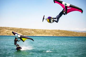 Wing Action der Sun Surf Station