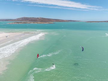 Kiten in Langebaan