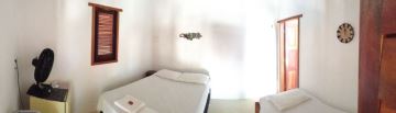 Schlafzimmer der Stelzenbungalows
