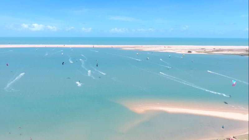Ilha do Guajiru: Kitespot nach Lee