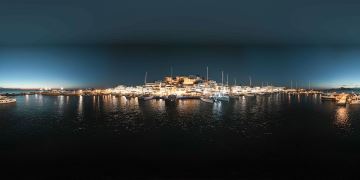 Naxos bei Nacht