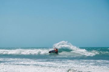 Wavespot am offenen Meer