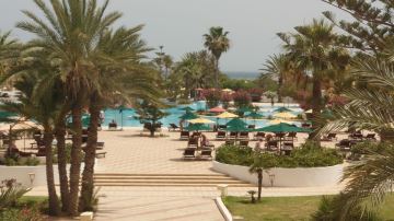 Die schöne Poollandschaft