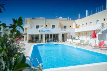 Das Hotel vor der Toren von Palekastro