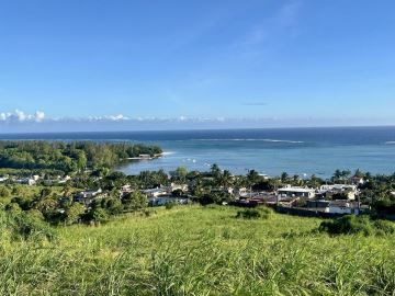 Blick auf den Spot Bel Ombre