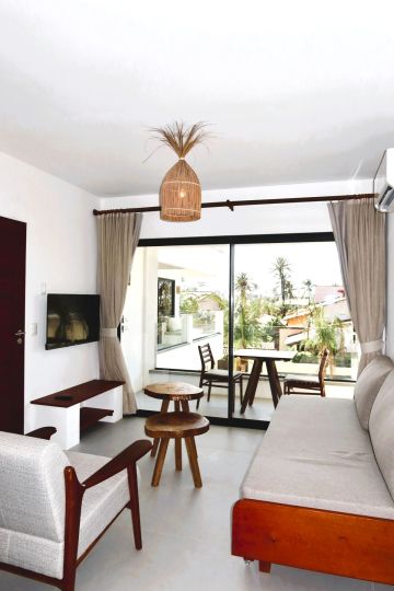 Wohnzimmer im Apartement