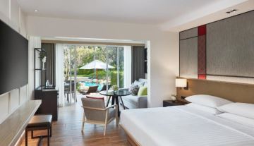 Doppelzimmer mit Pool Zugang