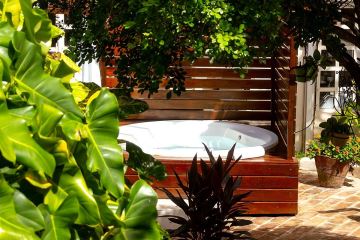 Chill Out Betten im Garten